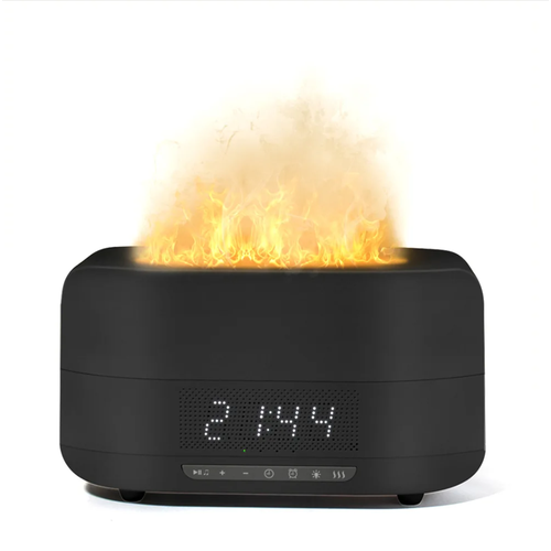 Электрический аромадиффузор с эффектом пламени черный 399000₽