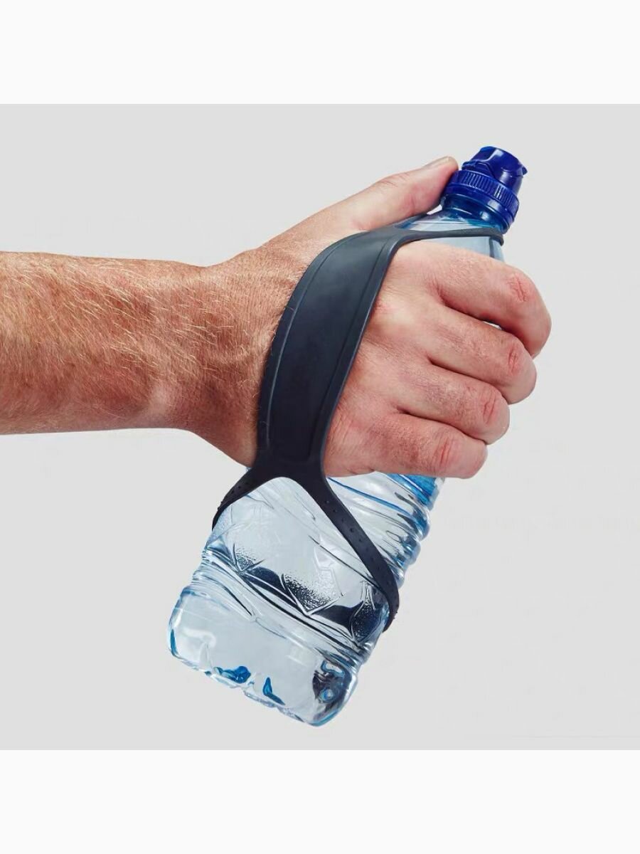 Спортивный силиконовый ремешок для бутылки — фото 1