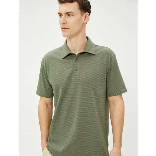 фото Поло koton, размер m, хаки