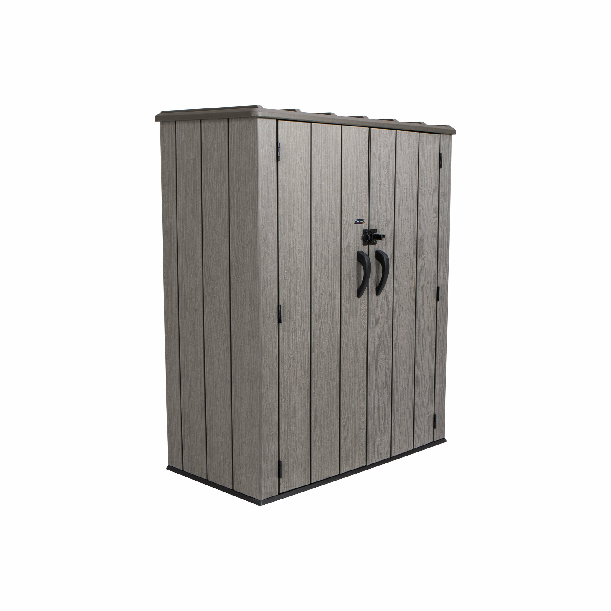 Уличный шкаф Lifetime Vertical Storage Shed 1500л - фотография № 3