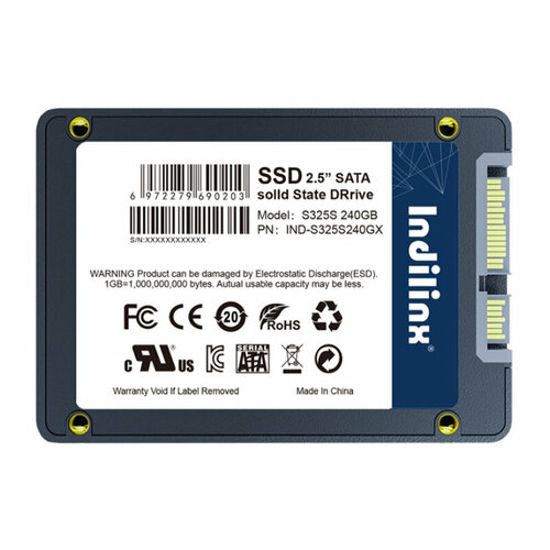 Твердотельный накопитель Indilinx 240Gb IND-S325S240GX 203400₽