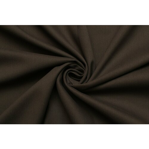 Ткань Хлопок костюмный-стрейч тёмный хаки, 440 г/пм, ш152см, 0,5 м