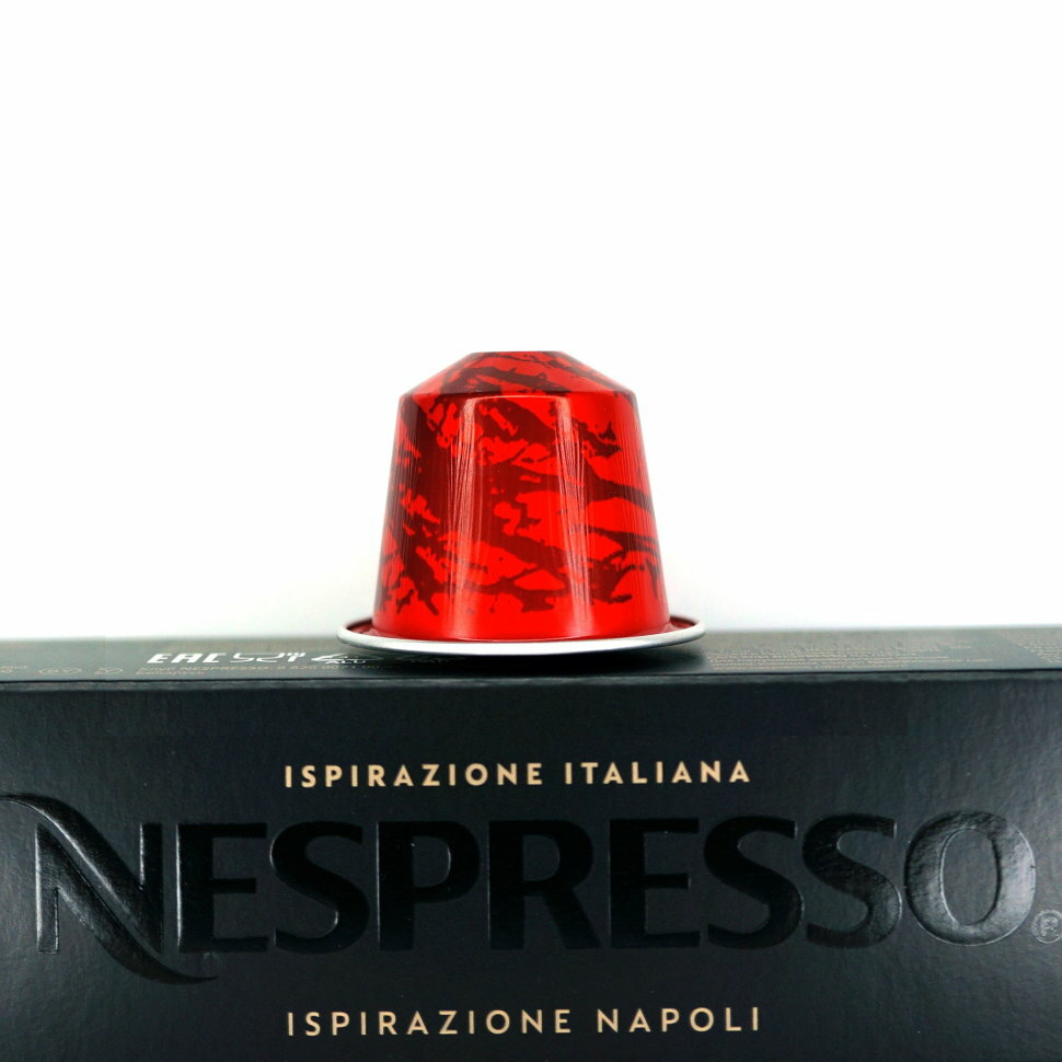 Оригинальные капсулы кофе Nespresso Napoli (Неаполь) эспрессо , 1уп. 10 капсул, для кофемашин системы Original.