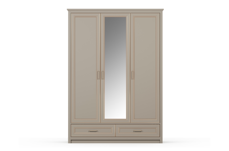 БРВ- Мебель CLASSIC шкаф SZF3D2S (Глиняный серый)
