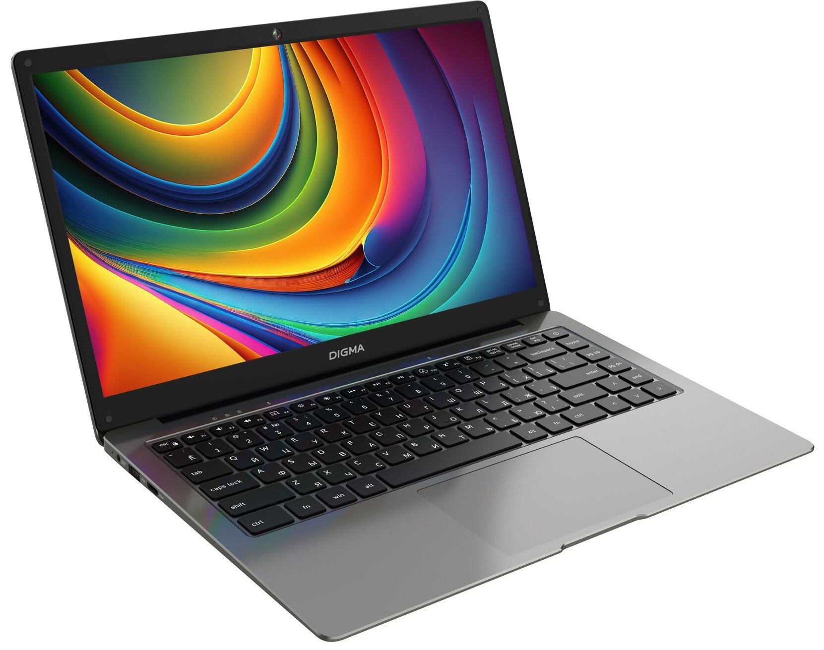 Ноутбук Digma EVE P4850 Pentium N5030 8Gb SSD256Gb Intel UHD Graphics 605 14 IPS FHD (1920x1080) Windows 11 Professional dk.grey WiFi BT Cam 4800mAh (