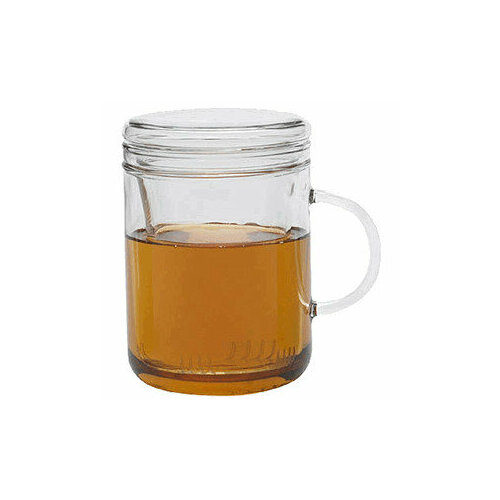 Чашка чайная Цикло стекло 410мл D81 H122 L115мм прозр Trendglas 2102₽