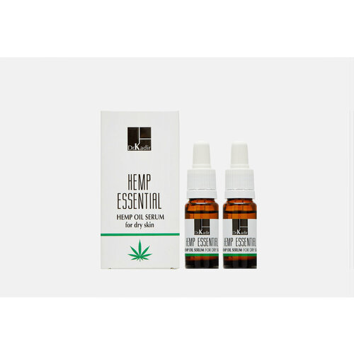 Конопляная сыворотка для сухой кожи Dr. Kadir HEMP ESSENTIAL OIL-SERUM / количество 2 шт уход за лицом acure масло семян арбуза холодного отжима увлажняющее