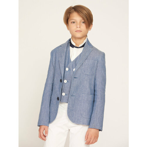 пиджак Y-CLU', размер 134, голубой