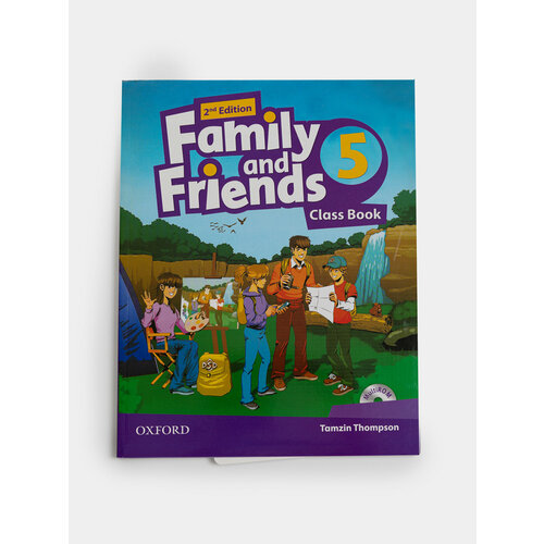 Family and Friends 5 Class Book + Workbook + код, комплект учебников английского языка уровень А2