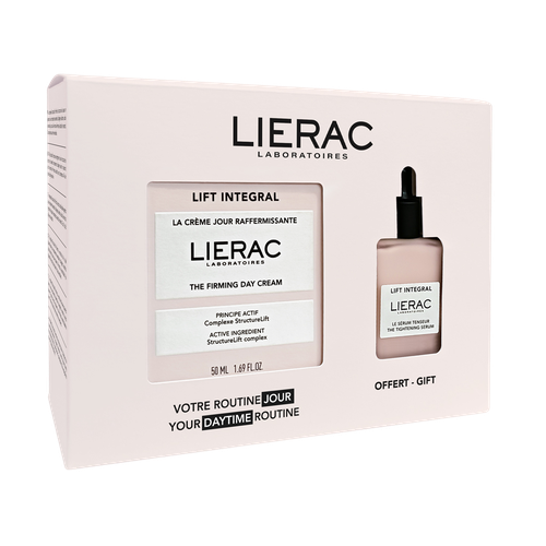 Lierac Подарочный набор Lift Integral Дневной крем-лифтинг для лица 50 мл+Крем-лифтинг для кожи контура глаз 15 мл 1 уп
