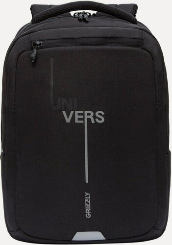 Изображение товара Рюкзак GRIZZLY RU-434-1/2 черный - серый