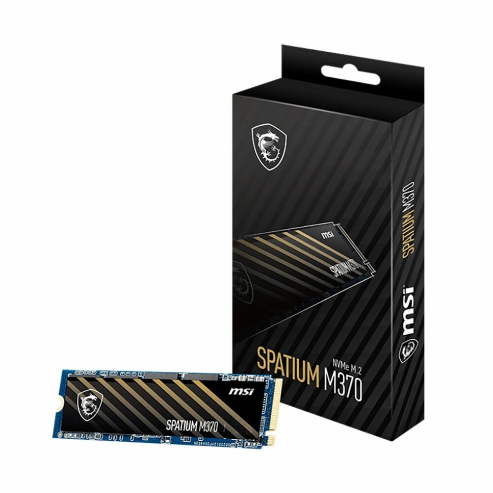 SSD-накопитель MSI SPATIUM M370 NVMe M.2 256GB