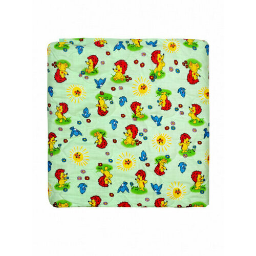 Одеяло (плед) ёжики р.110*140. Комплект - 2 шт.