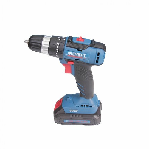 Дрель-шуруповерт аккумуляторная бесщеточная ударная ДШАБУ2-10-РЭ-18 Фиолент 1240100₽