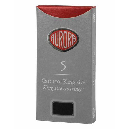 Картридж (чернила) AURORA (Аврора) 'Королевский размер' черный, 5 шт в упаковке