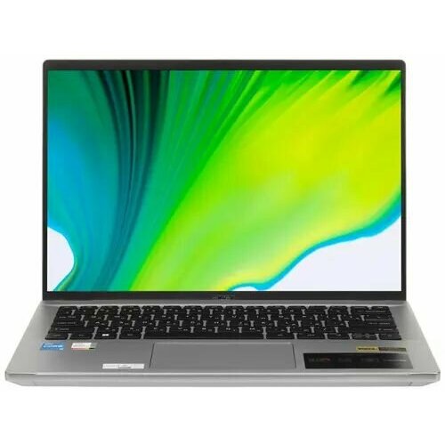 14 Ноутбук Acer Swift GO 14 SFG14-71-51EJ серебристый 14 ноутбук asus zenbook 14 ux425ea ki948w 1920x1080 intel core i5 1135g7 2 4 ггц ram 8 гб lpddr4x ssd 512 гб intel iris xe graphics windows 11 home 90nb0sm1 m00dv0 pine grey