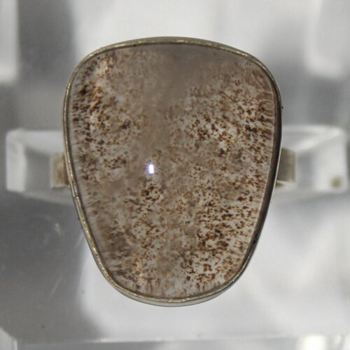 Кольцо True Stones, кварц, размер 18, бежевый