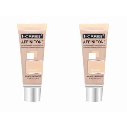 Farres cosmetics Тональный крем AffiniTone, 2 шт.