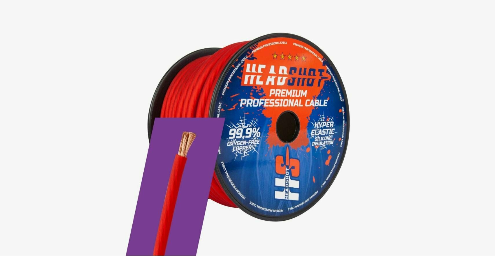 фото Кабель силовой 4Ga Kicx HEADSHOT POFC 430R (6 метров)