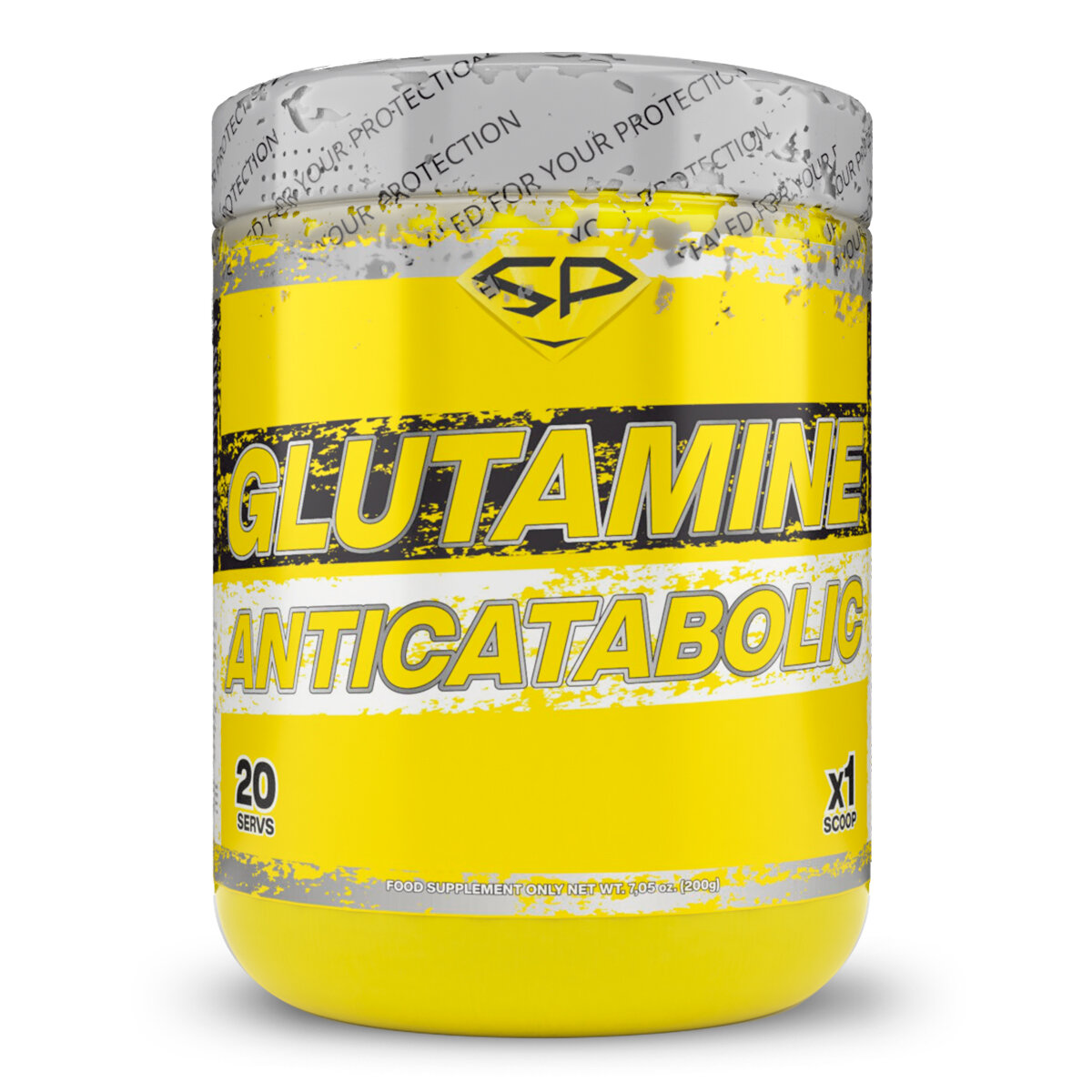 STEEL POWER Glutamine 200 г без вкуса