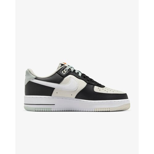 Кроссовки NIKE Air Force 1 '07, полнота D, размер RU 43.5 / EU 44.5 / 28.5 см, черный, белый