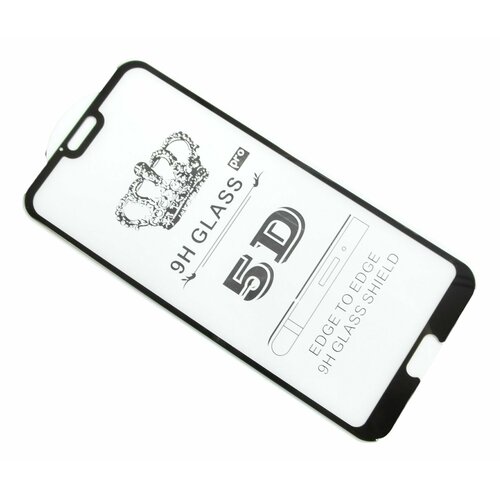 Защитное стекло с рамкой для Huawei Honor 10 Черное 267₽