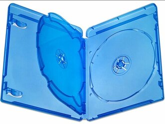 Футляр для хранения Blu-ray дисков, на 3 диска, 5 штук.