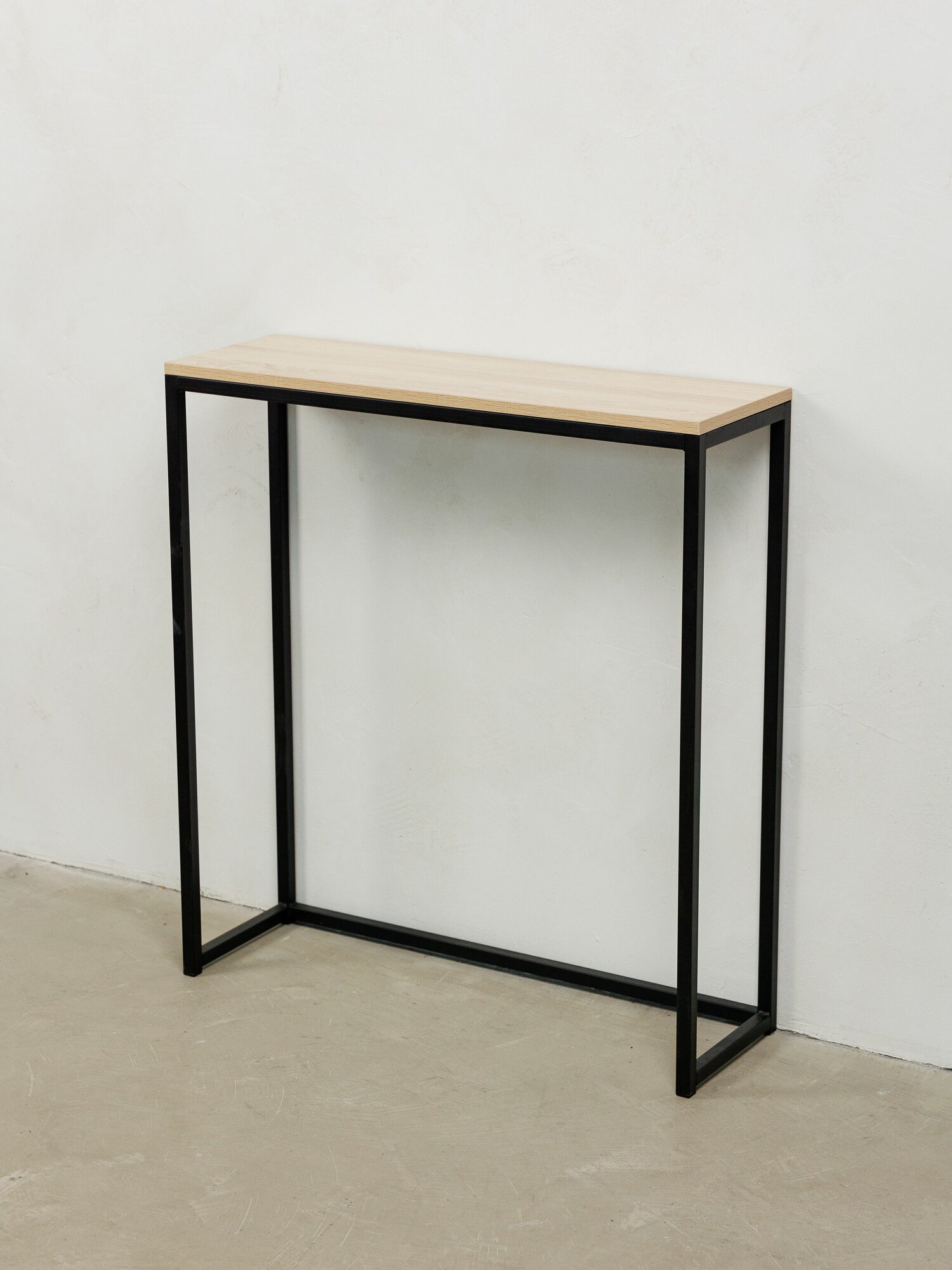 Консольный столик, Дуб Сонома, 85х80х25 см