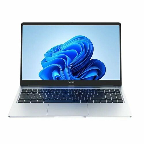 Ноутбук TECNO Megabook T1 T15DA IPS FHD 1920x1080 4894947015199 Серебристый 156 AMD Ryzen 5 5560U 16ГБ LPDDR4X 1ТБ SSD Radeon Graphics Windows 11 Home 6581000₽