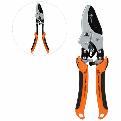 Секатор-сучкорез с наковаленкой W3161A телескоп храп мех-м 240-310 мм диам среза 24 мм облегченный 2445₽