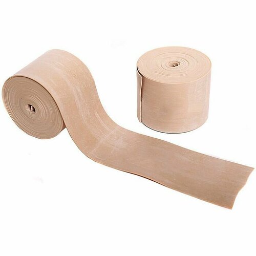 Бинт эспандер SPORTEX резиновый 70мм х 1мм 3 метра бежевый 1050₽