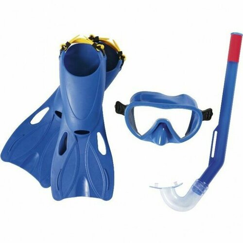 Комплект для плавания Bestway 25039 BW Lil' Flapper 3+, синий.