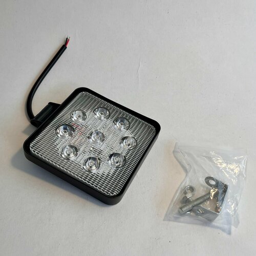 Фара светодиодная G8012 27 Вт.(дальный свет) тонкая 1шт.