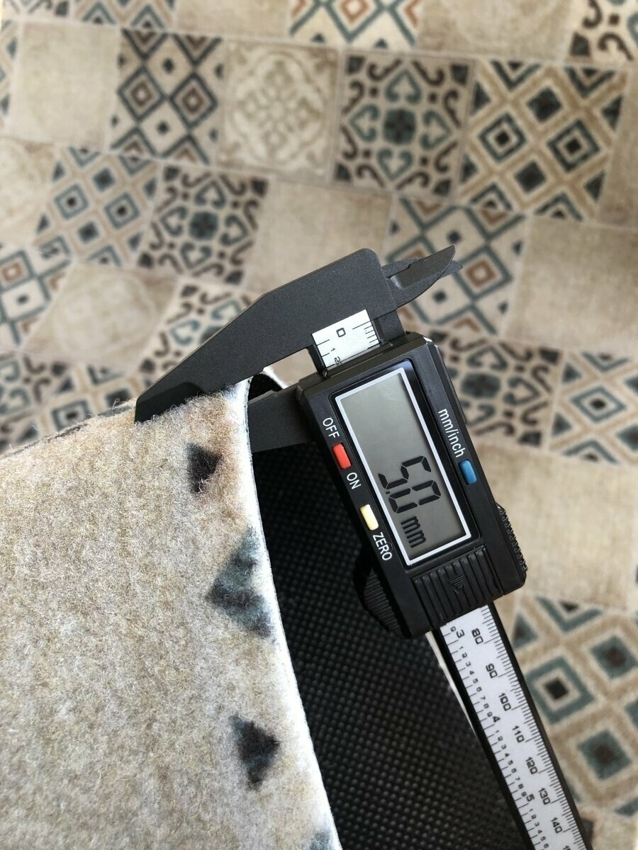 Коврик в прихожую придверный противоскользящий 100х120 — фото 1