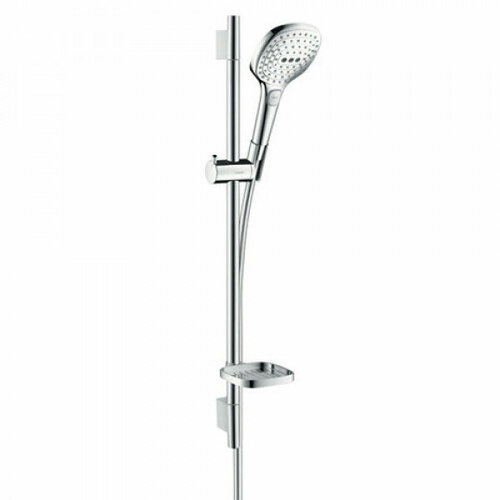 Душевой гарнитур Hansgrohe Raindance Select 120 3jet 26620000 со штангой 65 см и мыльницей, хром