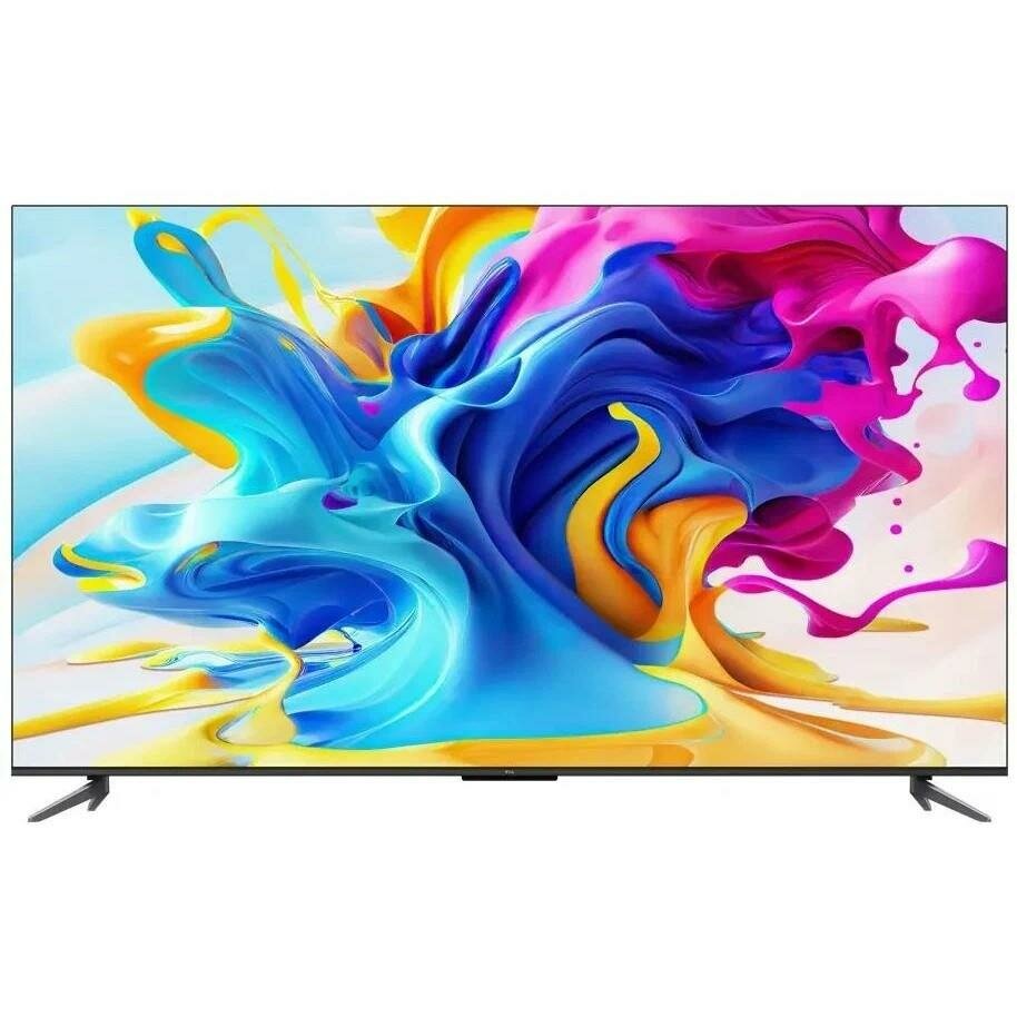TCL 50" 50C647 черный {Ultra HD 60Hz DVB-T2 DVB-C DVB-S2 USB WiFi Smart TV }