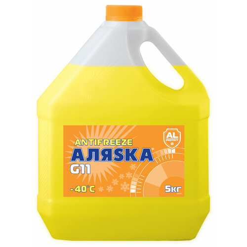 Антифриз Аляска yellow - 40 G11 5 кг DELFIN GROUP 5370 цена за 1 шт 1070₽