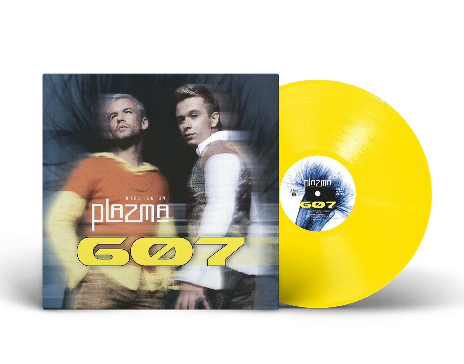 Виниловая пластинка Plazma - "607" (2002/2024) (Limited Yellow Vinyl)