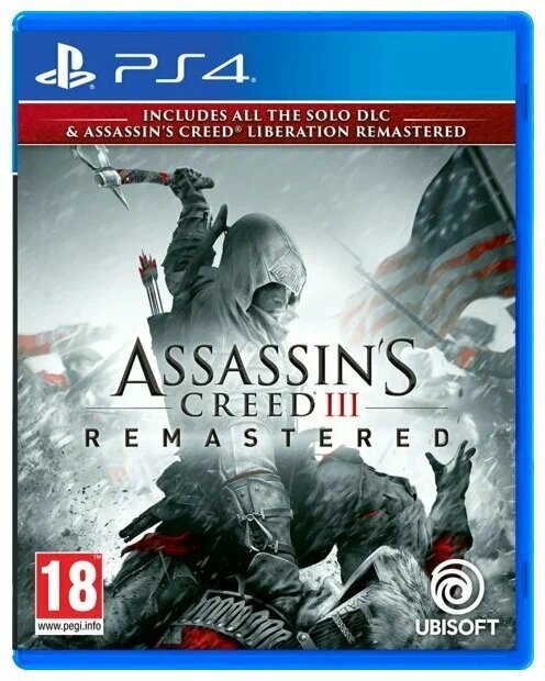 Игра Assassin's Creed III Remastered для PlayStation 4