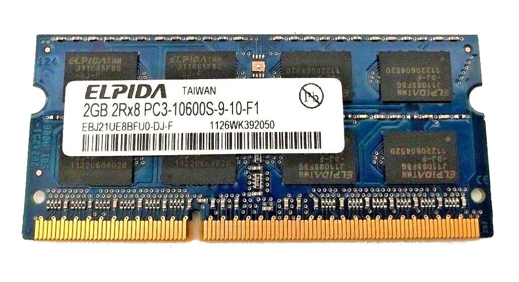 Оперативная память Elpida DDR3 1333 2ГБ (EBJ21UE8BFU0-DJ-F)