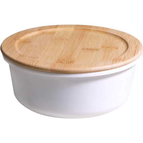 Контейнер Cotton опаловое стекло с бамбуковой крышкой 950мл 1139₽