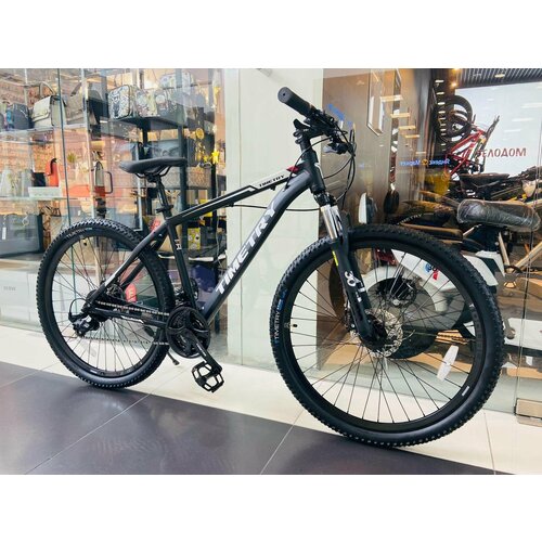 Велосипед горный скоростной TimeTry TT204 21s 275 дюймов взрослый мужской и женский для прогулки скоростной спортивный велик черный 26990₽