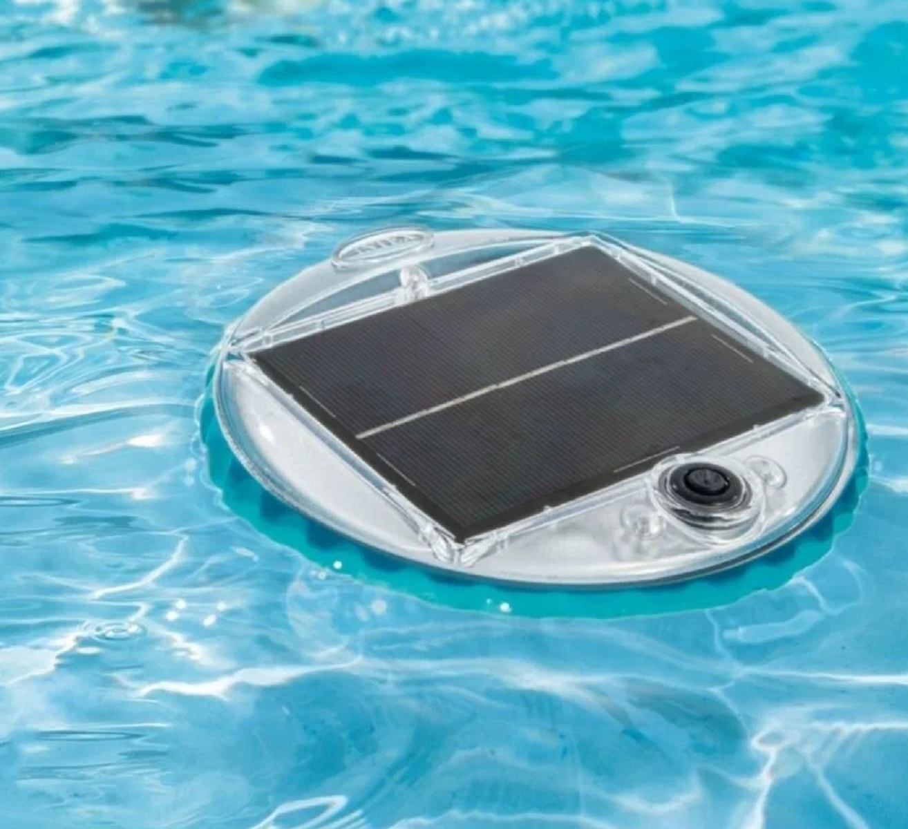 Подсветка для бассейна плавающая на солнечной батарее Solar Powered LED Floating Light Intex 28695