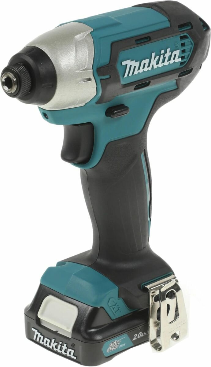 Ударный шуруповерт Makita TD110DWAE, 2Ач, с двумя аккумуляторами