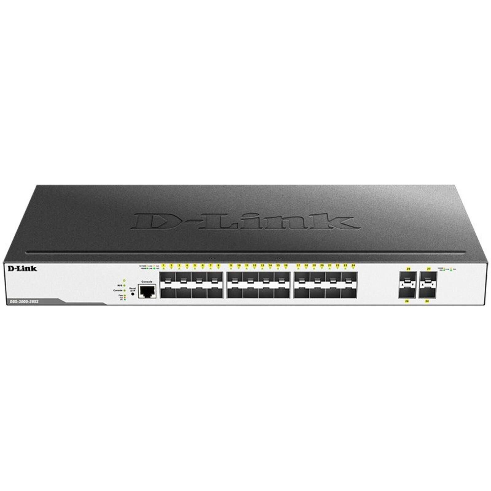 Коммутатор D-Link Switch DGS-3000-28XS/B1A