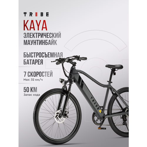Электровелосипед Tribe Kaya 240 Вт 26 10 400 мАч 36В 32 кмч 233 кг 102000₽