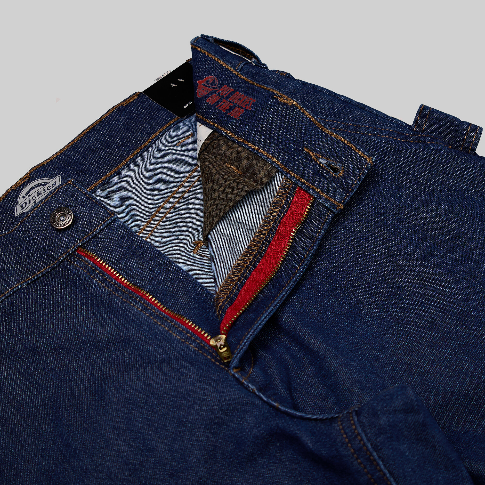 Джинсы чинос Dickies Dickies Skateboarding Denim Utility Pants, размер 33/32, голубой — фото 1