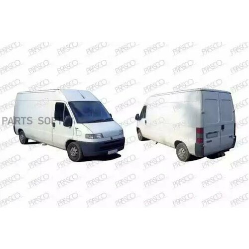 PRASCO FT9198101 _ручка двери! сдвижной наружная правая черная\ Fiat Ducato 94-01