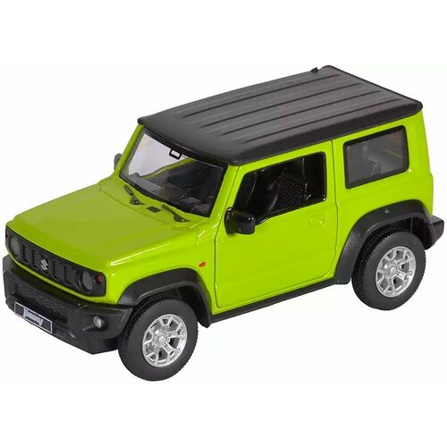 Модель машины Suzuki Jimny 1:26 (14см) Инерционный механизм 32499 tesin interior mouldings for suzuki jimny car steering wheel decoration cover trim stickers for suzuki jimny 2019 accessories