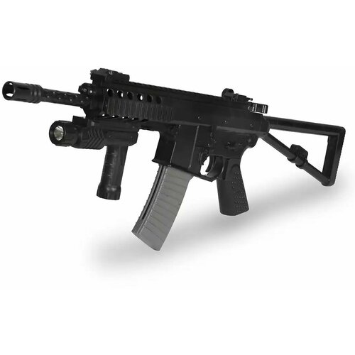 Игрушечное оружие Автомат пластмассовый KAC PDW 70см + фонарик 1977-1 pdw 1022left 7x15 4x100 d60 1 et30 u4b